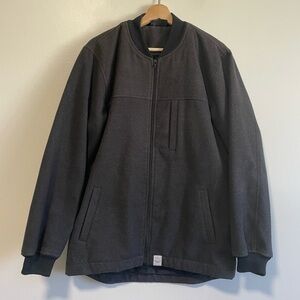 Nicce London Dar Grey Men’s Bomber Jacket  - M
